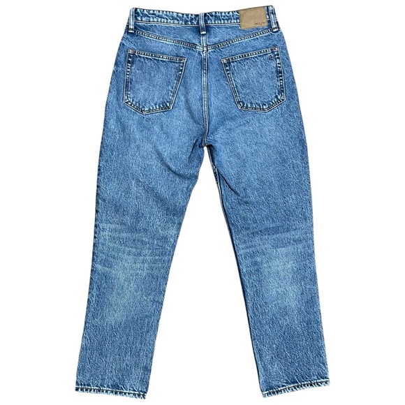 Rag & Bone Wm’s Nina High-Rise Ankle Cigarette Jean In Norwalk Wash Sz 28 - Picture 2 of 16